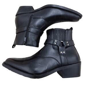 Alberto Fellini Men's Western Cowboy style ankle Boots size 7.5